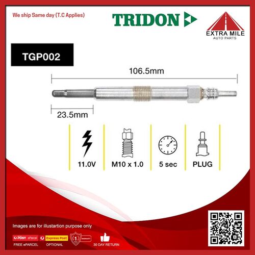Tridon Glow Plug - TGP002