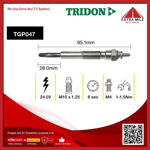 Tridon Glow Plug - TGP047