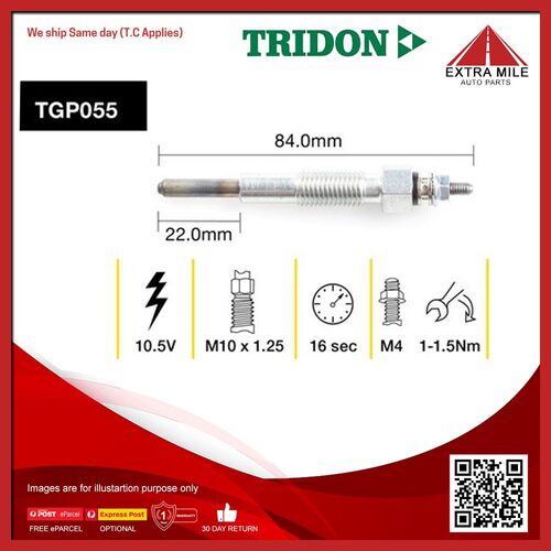 Tridon Glow Plug - TGP055