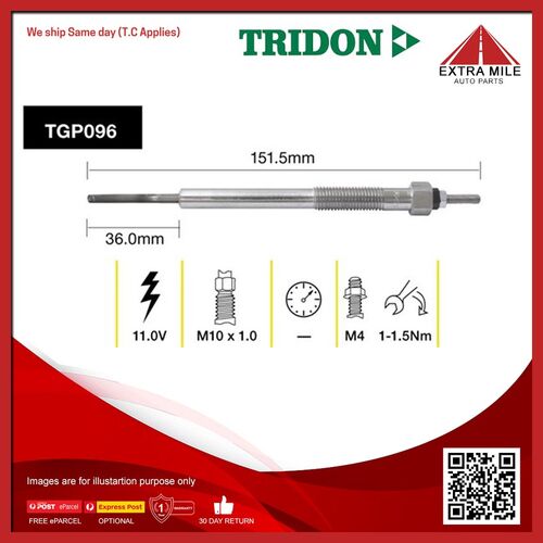 Tridon Glow Plug - TGP096