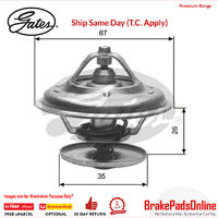 Thermostat for BMW 320i Touring E30 M20B206KA 2.0L Petrol 6Cyl RWD TH11680G1