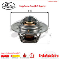 Thermostat for VOLVO 440 445 B20F 2.0L Petrol 4Cyl FWD TH12792G1