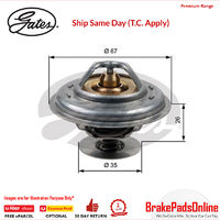 Thermostat for VOLKSWAGEN Multivan T4 7DC AYY 2.5L Diesel TDi 5Cyl - TH13287G1