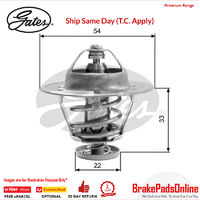 Thermostat for HOLDEN Jackaroo UBS 4JB1T 2.8L Diesel TD 4Cyl 4WD TH22682G1