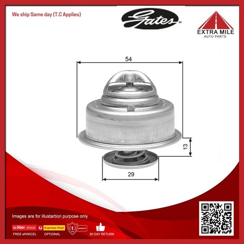 Gates Coolant Thermostat For Volvo 760 704,764 2.3L Turbo B23ET/B230ET Sedan