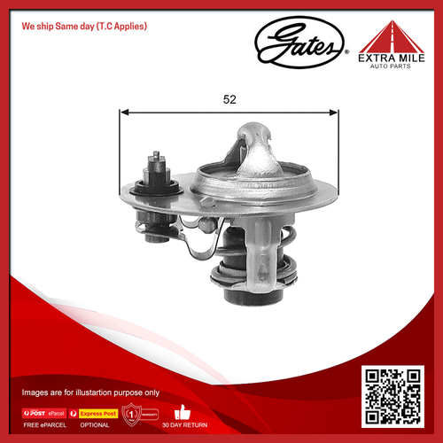 Gates Thermostat For Mazda B-Series 2.6L UF,UN B2600 BRAVO G6,G6Y1 Petrol