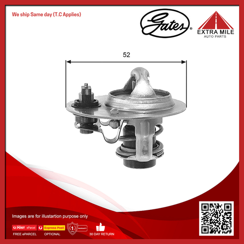 Gates Thermostat For Asia Motors Rocsta 2.2L D 4x4 R2 AM102 Diesel