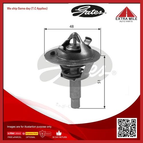 Gates Coolant Thermostat For Mercedes Benz C180 CL203/S203/S204/W203 1.8L