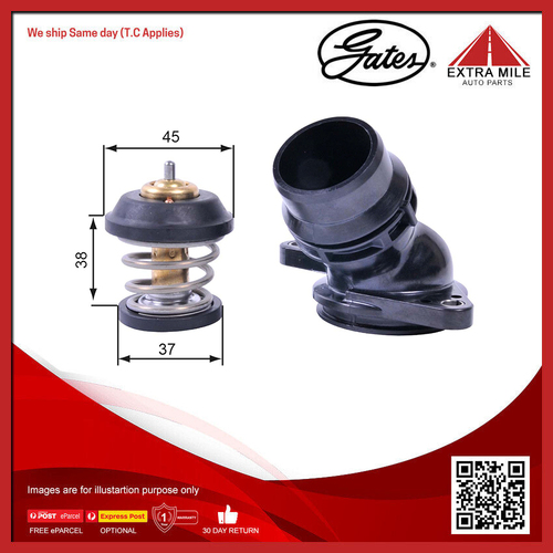 Gates Thermostat For Audi TT 8J3 8J9 1.8L TFSI CDAA Conv/Coupe Petrol TH42995K1