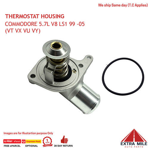 THERMOSTAT HOUSING For Holden COMMODORE VT VX VU VY 5.7L V8 LS1 99-05