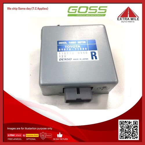 Goss Turbocharger Boost Control Modules For Toyota Hilux Vigo KUN26R 3.0L 1KDFTV