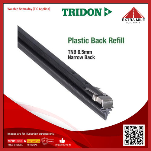 Tridon Wiper Refill Plastic 6.5mm Wide 610mm 20 Set - [TNB24-20]