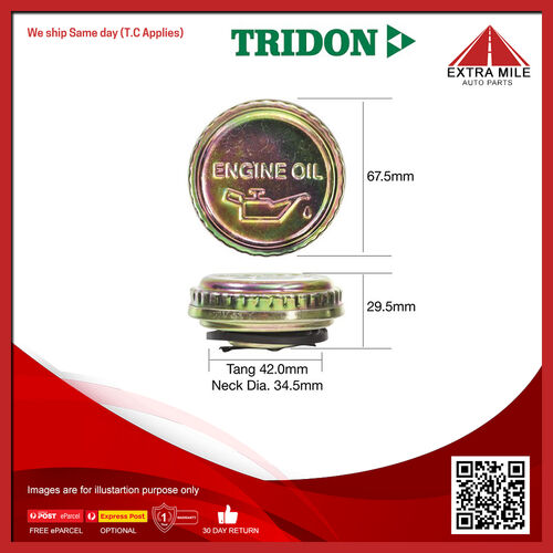 Tridon Oil Cap - TOC507