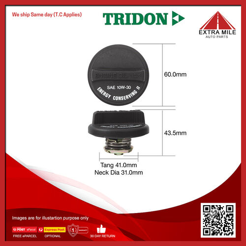 Tridon Oil Cap - TOC529