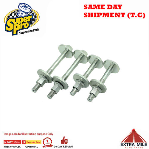 SuperPro Front Control Arm Lower Camber Bolt Kit For Toyota HiluxKUN26,GGN25 4WD