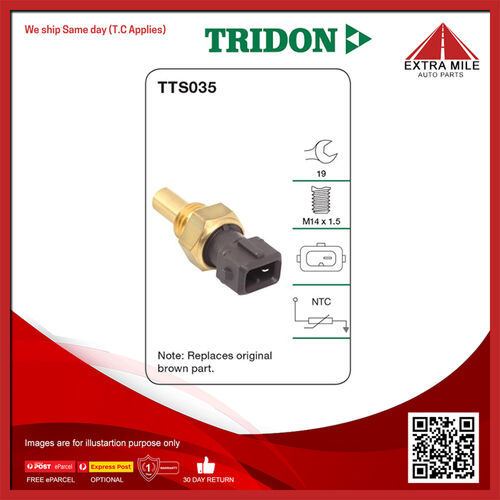 Tridon Water Temperature Sender (Gauge) - TTS035