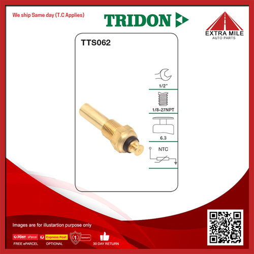 Tridon Water Temperature Sender (Gauge) - TTS062