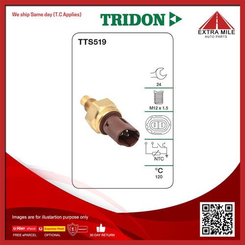 Tridon Water Temperature Switch (Warning Light and Gauge) - TTS519