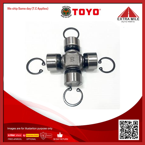 Toyo/GMB Universal Joint For Triumph 2500 TC 2.5L Petrol 25S 6cyl Sedan RWD