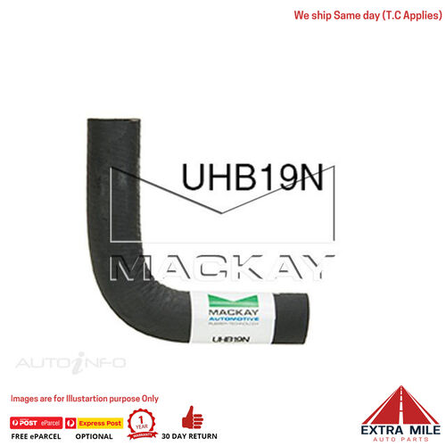 90 Universal Hose Bend- Fuel Oil Applications- 19MM (3/4) Id- 105MM X 105MM Arm