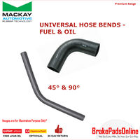 45 Universal Hose Bend- Fuel Oil Applications- 44MM 1 Id- 300MM X 300MM Arm Len