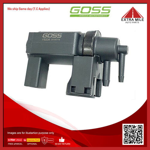 Goss EGR Vacuum Valve For Volkswagen Touareg V6 TDi 7L 3.0L BDS 4D SUV Mid-Size