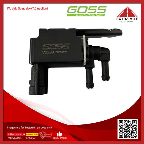 Goss Canister Purge Valve Solenoid For Mazda 323 BJ 1.6L ZM 4D Sedan/Hatchback