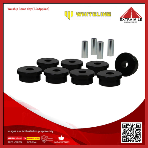 Whiteline Rear Trailing Arm Lower - Rear Bushing Kit For Mitsubishi Pajero