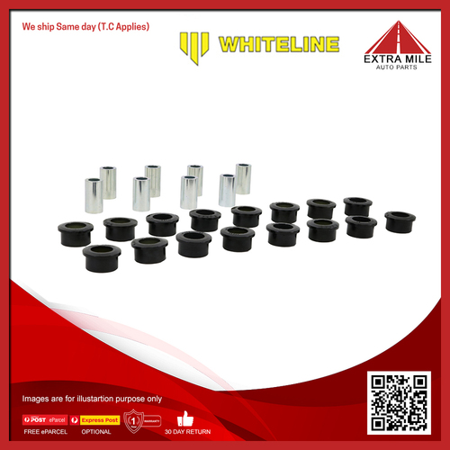 Whiteline Rear Control Arm Lower - Bushing Kit- W63216