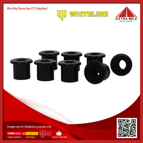 Whiteline Rear Spring - Rear Eye and Shackle Bushing Kit- W72849