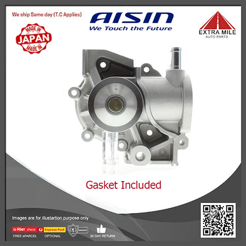 AISIN Engine Water Pump For Subaru Liberty B1 2.0L/2.2L, B2 2.2L/2.5L, B5 2.5L