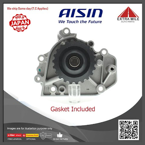 AISIN Engine Water Pump For Honda Cr-X EG 1.6L B16A2 4cyl 5sp Man