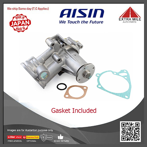 AISIN Engine Water Pump For Mitsubishi Pajero L044W L144W 2.5L, NA NB NC 2.3L 