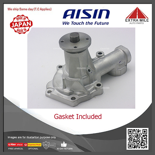 AISIN Engine Water Pump For Mitsubishi Express SJ,WA 2.0L, 2.4L 4G63 4cyl