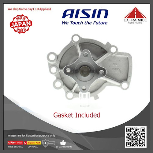 AISIN Engine Water Pump For Nissan NX/MX N14 2.0L SR20DE DOHC 16v MPFI 4cyl