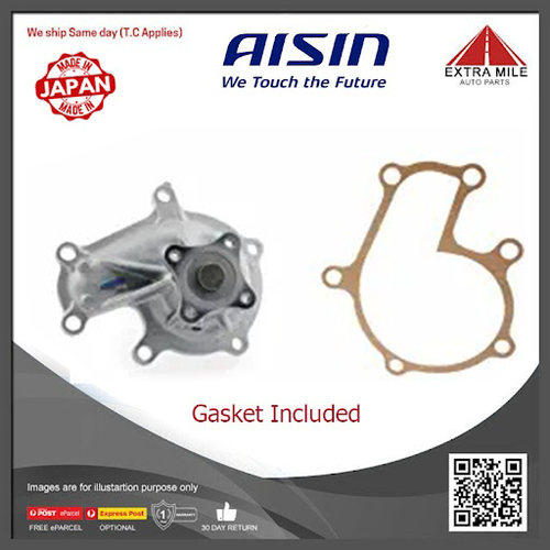AISIN Engine Water Pump For Nissan Bluebird U13,U14 2.4L KA24DE Petrol