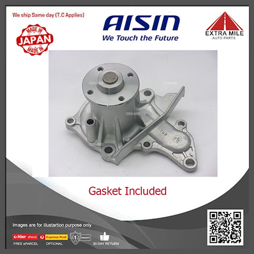 AISIN Engine Water Pump For Toyota Sprinter AE102R 1.8L 7A-FE 16v MPFI 4cyl