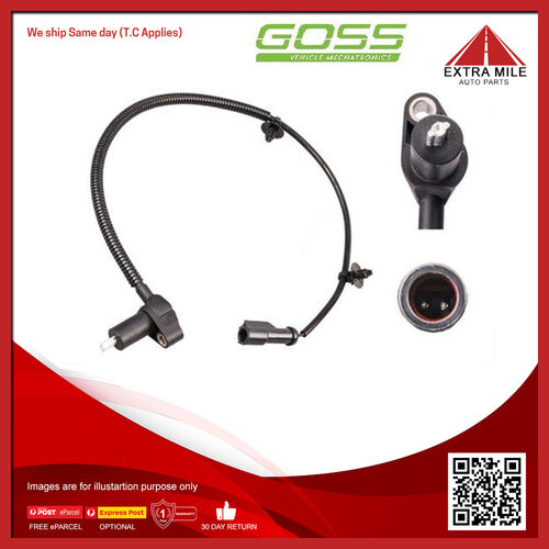 Goss Abs Wheel Speed Sensor - Front For Ford Territory SY TX SX 4.0L BARRA DOHC