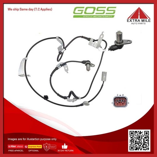 Goss ABS Wheel Speed Sensor Front For Ford Courier PE PG PH 2.5L/2.6L WLAT, G6