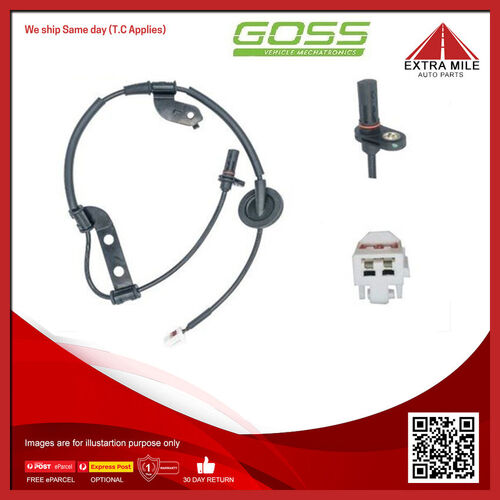 Goss Abs Wheel Speed Sensor - Rear For Hyundai i30 SX FD 1.6L,2.0L G4GC 16V DOHC