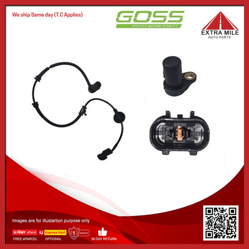 Goss Abs Wheel Speed Sensor - Front For Hyundai Getz FX TB 1.5L,1.6L G4ED I4 16V