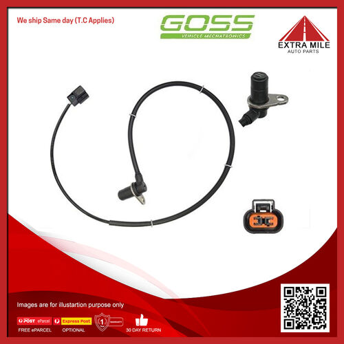 Goss Abs Wheel Speed Sensor - Front For Mitsubishi Pajero NS NT 3.2L,3.8L 6G75