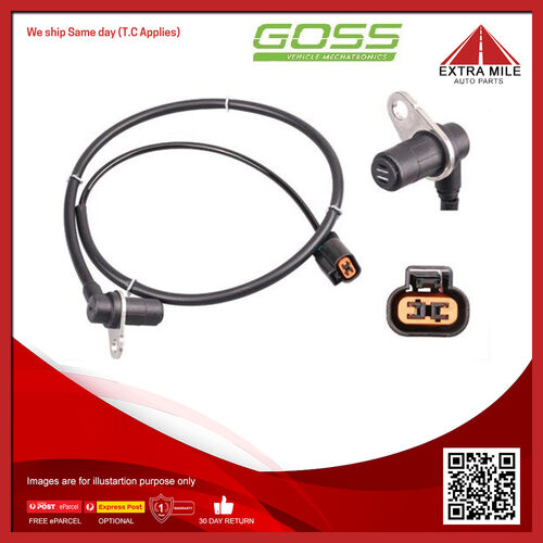 Goss Abs Wheel Speed Sensor Front For Mitsubishi Pajero GLX VRX NS NT 3.8L 6G75