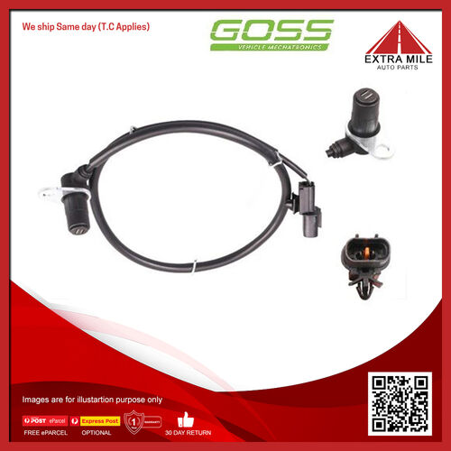 Goss Abs Wheel Speed Sensor - Rear For Mitsubishi Pajero NT NS NW 3.8L 6G75 SOHC