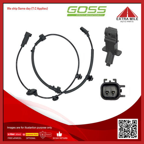 Goss Abs Wheel Speed Sensor - Rear For Mitsubishi Outlander ZK ZL 2.3L,2.4L 4B11