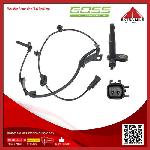 Goss Abs Wheel Speed Sensor - Rear For Mitsubishi Outlander LS ZG ZH 2.4L 4B11