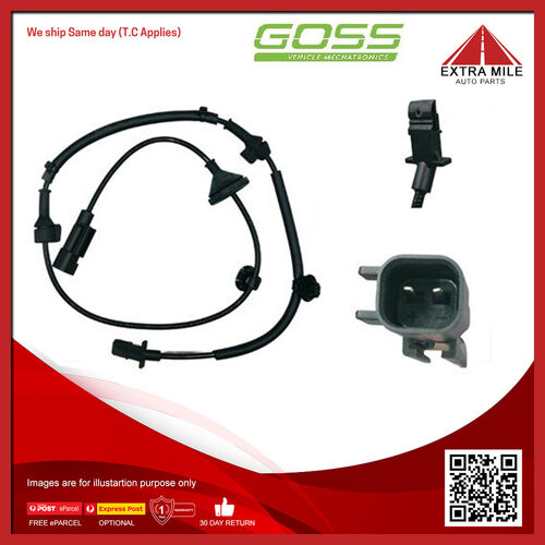 Goss Abs Wheel Speed Sensor - Rear For Mitsubishi Outlander ZJ ZK ZL 2.0L,2.3L