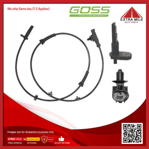 Goss Abs Wheel Speed Sensor - Front For Nissan Tiida C11 1.5L,1.8L MR18DE I4 16V