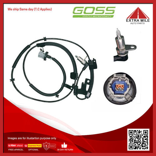 Goss Abs Wheel Speed Sensor - Front For Nissan Safari Spirit Y61 2.8L RD28ETI