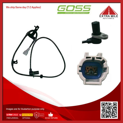Goss Abs Wheel Speed Sensor - Rear For Nissan Safari Limited Y61 4.2L TB45E OHV